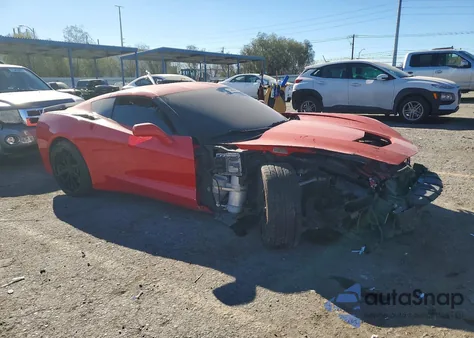 2015 Chevrolet Corvette Stingray Z51 1Lt из США, поврежденный, VIN 1G1YG2D78F5100997